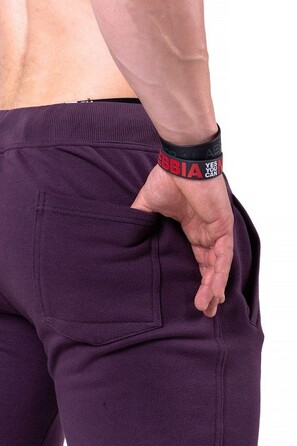 Спортивні штани Nebbia Gym Hero joggers 153 bordo