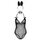 Костюм кролика Daring Intimates Classic Bunny, 3 предмети, чорний, S/M