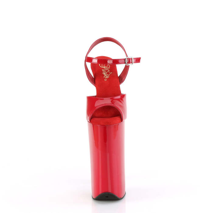 Босоніжки Beyond-009 на підборах 10 дюймів, з ремінцем на щиколотці 6 1/4 дюйма, червоні