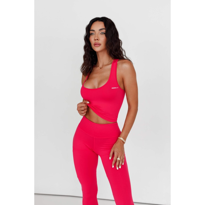 Майка Sporty Slim Fit Crop Tank Top 422 Pink