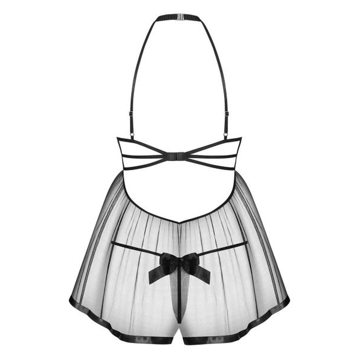 Бебідол Obsessive Delishya babydoll black S / M