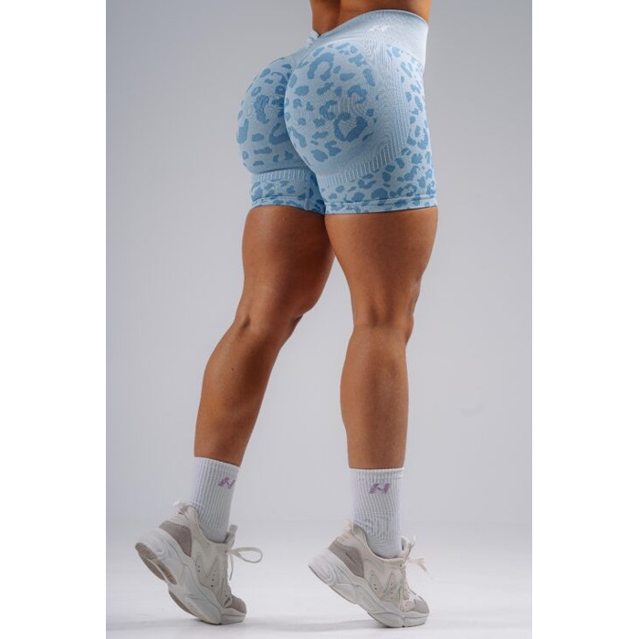 Шорти Nebbia Push-Up Compression Leopard Shorts PRIMAL Blue Leopard 856