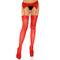 Панчохи з мереживом One Size Alix Leg Avenue, червоні