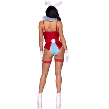 Костюм білого кролика в країні чудес Leg Avenue, розмір S