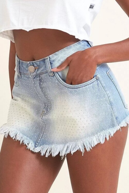 Шорты SHORTS JEANS Denim 40