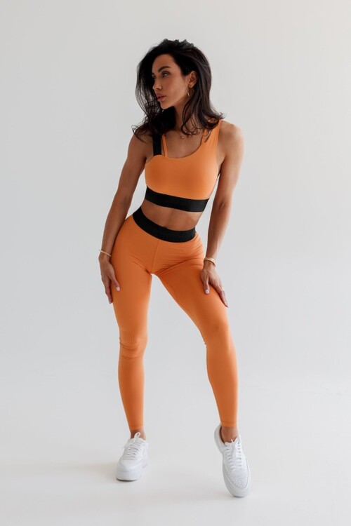Легінси High Waisted Scrunch Butt Leggings ELITE Orange 465