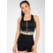 Топ GW Mesa Zip Front Crop Top Black