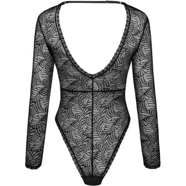 Сексуальне ажурне боді з рукавами Obsessive Merlys XS/S