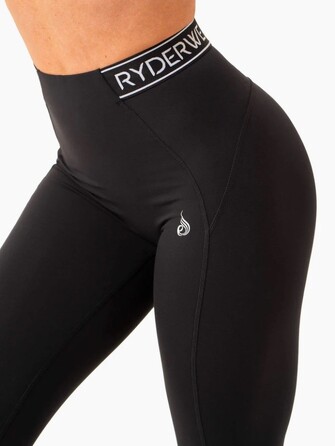 Легінси Level Up High Waisted Scrunch Leggings - Black