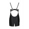 Пеньюар з екошкіри LOONA CHEMISE black S/M - Passion