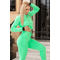 Кофта GREEN LONG SLEEVE CROPPED