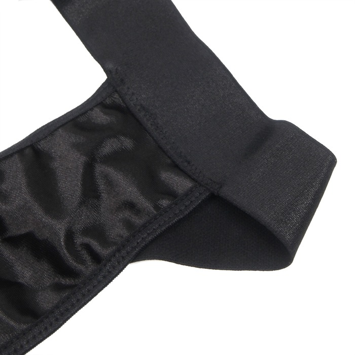 Боди с вырезами Star Night с ремешками, черное, XS-S