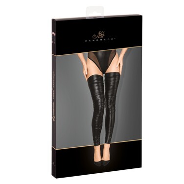 Чулки без носка F207 Noir Handmade L