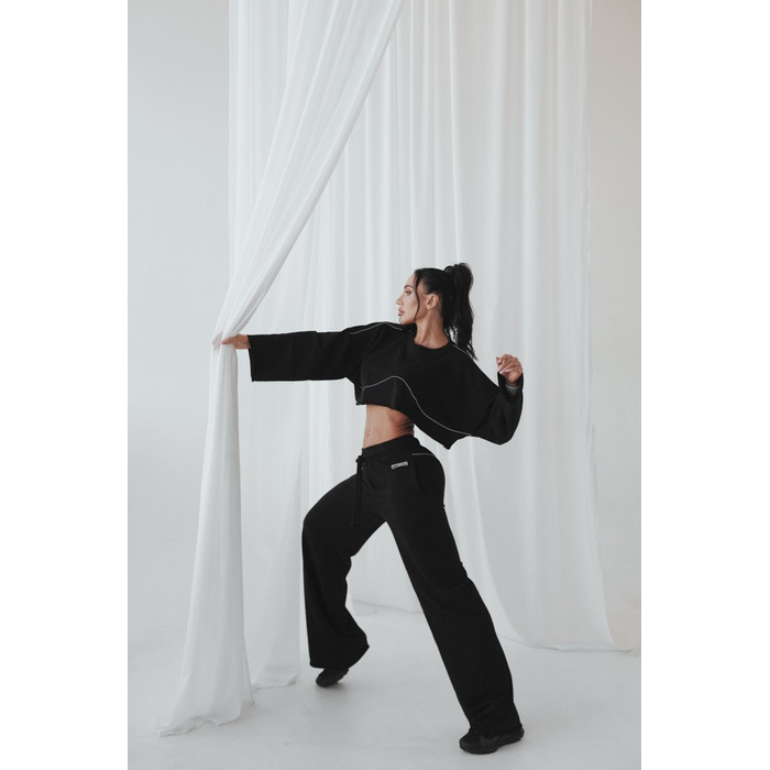 Штани-кльош Victory Bell-bottomed black