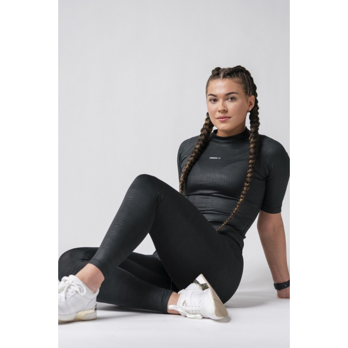 Легінси Python SnakeSkin High-Waist Leggings 407 Black