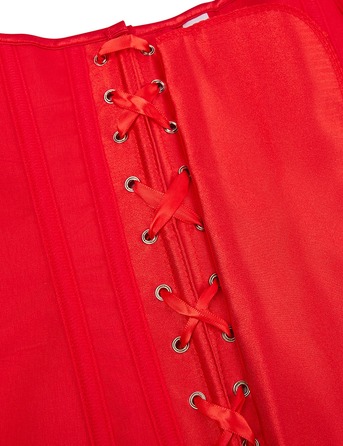 Корсет Star Night 14 Plastic Bones красный, XS