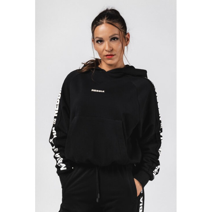Худі Nebbia Classic Hoodie OFF-DUTY Black 489