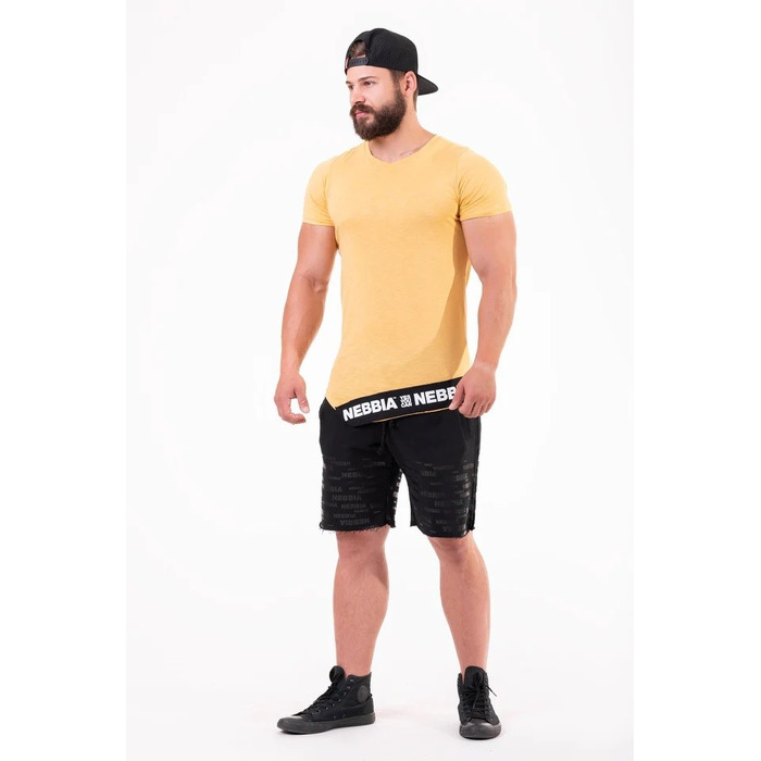 Футболка Nebbia Be Rebel T-shirt 140 Mustard