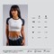 Топ Nebbia Crop Top Leopard '97 PRIMAL Black Leopard 861