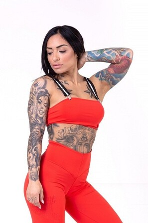 Купальний топ Nebbia Bikini top bandeau 672 Red