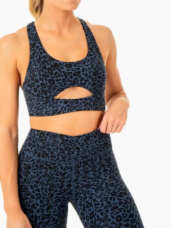 Топ Rotation Sports Bra - Navy Leopard