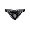 Мереживні трусики з відкритим доступом Daring Intimates Alessandra, чорний, S/M