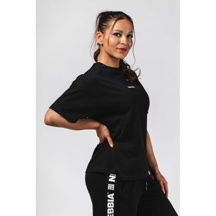 Футболка Nebbia Oversized Tee RESET Black 491