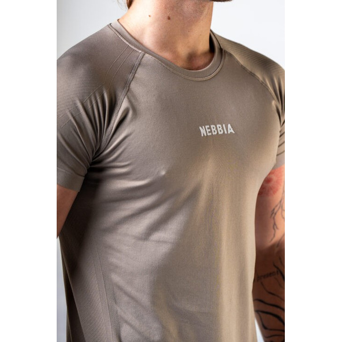 Футболка Seamless Short-Sleeve Top POWER Light Brown ASH 900
