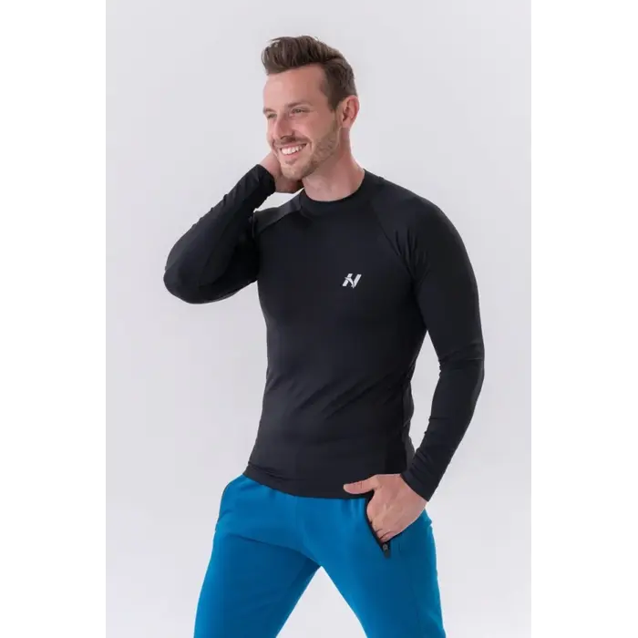 Лонгслів Functional T-shirt with long sleeves 'Active' Black 328