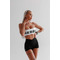 Шорти Nebbia High Waisted Leggings Shorts AGILE Black 475