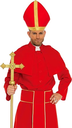 Костюм Кардинал чоловічий Leg Avenue Costume Cardinal Red XL