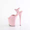 Босоножки Pleaser Flamingo-809, каблук 8 дюймов, ремешок на щиколотке 4 дюйма, нежно-розовый