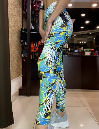 Легінси MyAngel Space Abstraction Blue/White