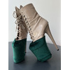 Захисти для Взуття Velvet для Pole Dance Heels Захист та Елегантний Вигляд - зелений