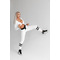 ЛЕГИНСЫ WHITE EYELET LACE UP LEGGINGS