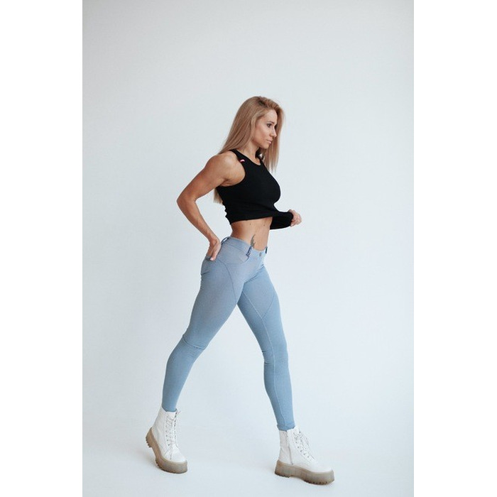 Штани Dreamy Edition Bubble Butt Pants 537 Light Blue