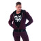 Спортивна кофта NEBBIA AW Bordeaux 109