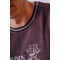 Футболка NEBBIA x Olympia Heavyweight Cotton T-Shirt Bordo 941