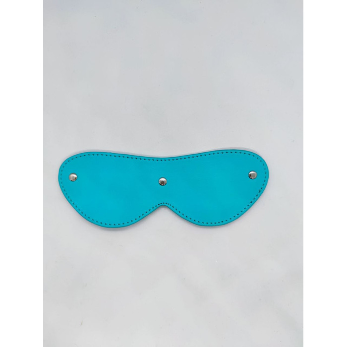 Маска на глаза с заклепками DS Fetish Blindfold blue