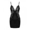 Пеньюар та стрінги Obssesive Maderris chemise & thong XS/S