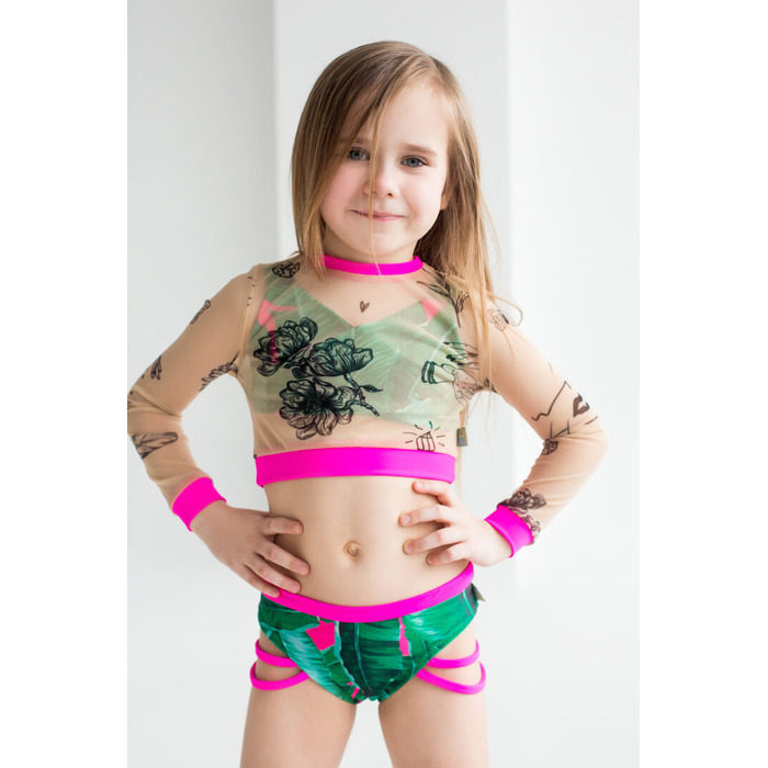 Купальник детский рашгард ТАТУ из spf35