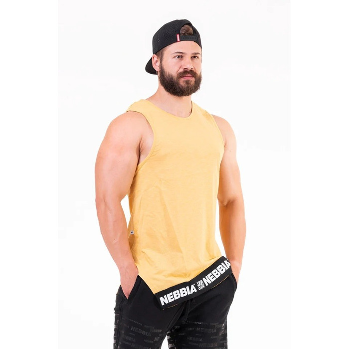 Майка Nebbia Be Rebel Singlet 141 Mustard