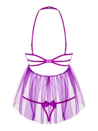 Бебідолл Obsessive Delishya babydoll purple L / XL