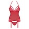 Комплект Obsessive 838-COR-3 корсет и стринги S/M