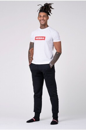 СПОРТИВНА ФУТБОЛКА NEBBIA MEN'S T-SHIRT WHITE 593