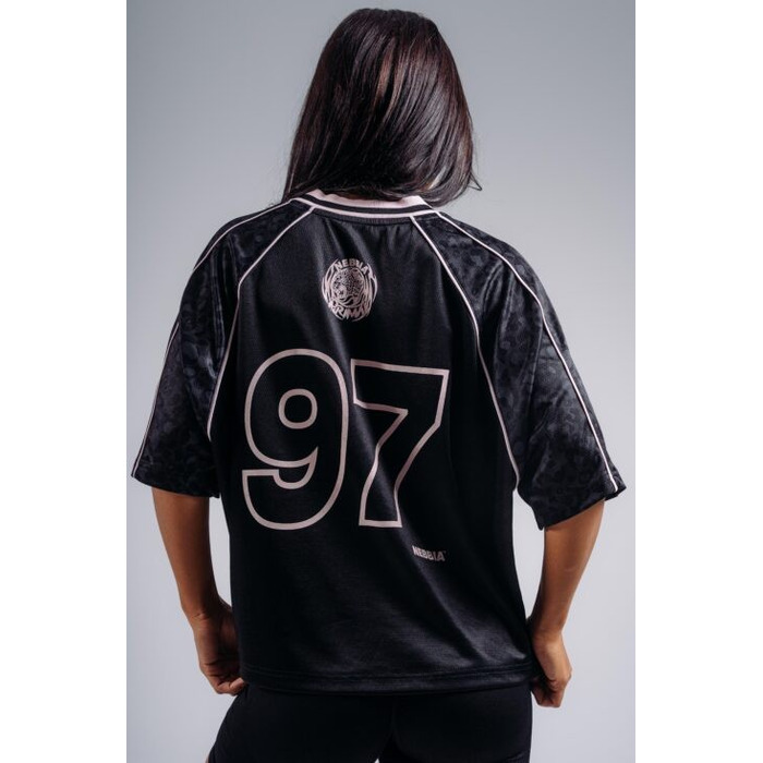 Футболка Nebbia Oversized T-Shirt '97 PRIMAL Black Leopard 862