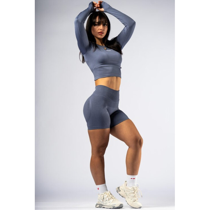 Топ Nebbia Seamless Long-Sleeve Top POWER Grey 892