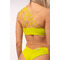 ТОП Nebbia ONE SHOULDER BANDEAU BIKINI TOP GREEN 448