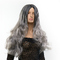 Перука довга хвиляста Fetish Hair балаяж сріблястий, 65 см
