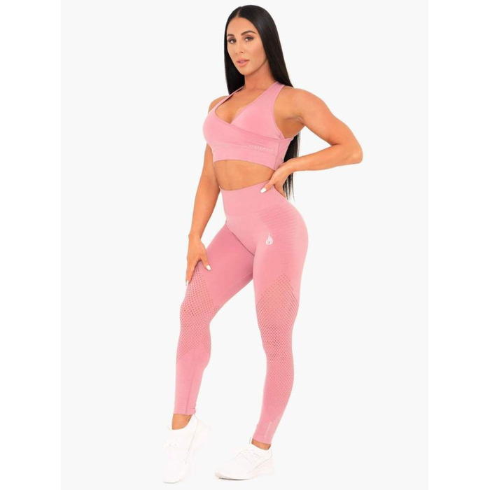 Леггинсы Ryderwear Geo Seamless High Waisted Leggings Pink